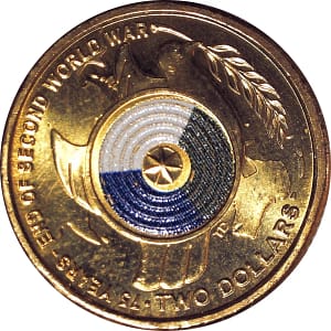 2020 Australian $2 Coin - 75 Years End WWII
