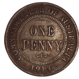 1913 Australian Penny