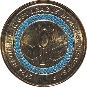 2024 Australian $2 Coin - NRL Woman's Premiership