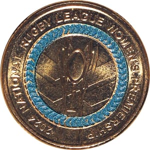 2024 Australian $2 Coin - NRL Woman's Premiership