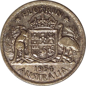 1954 Australian Florin