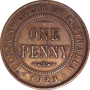 1923 Australian Penny