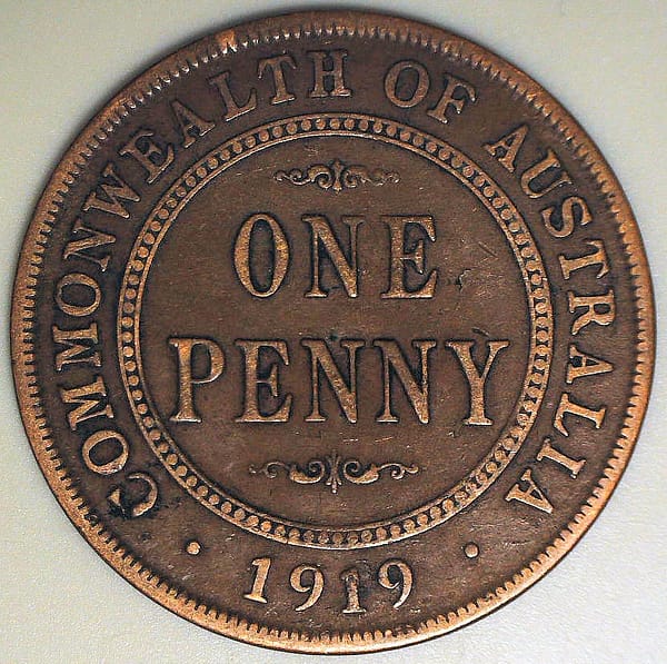 1919 Australian Penny