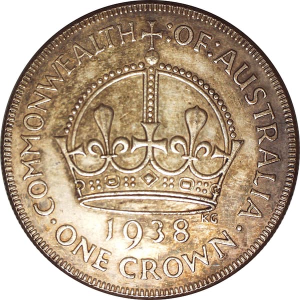 1938 Australian Crown