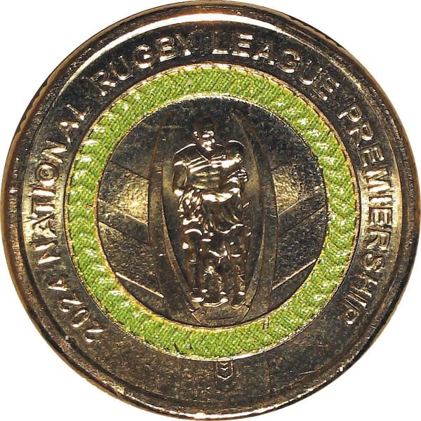 2024 Australian $2 Coin - NRL Premiership