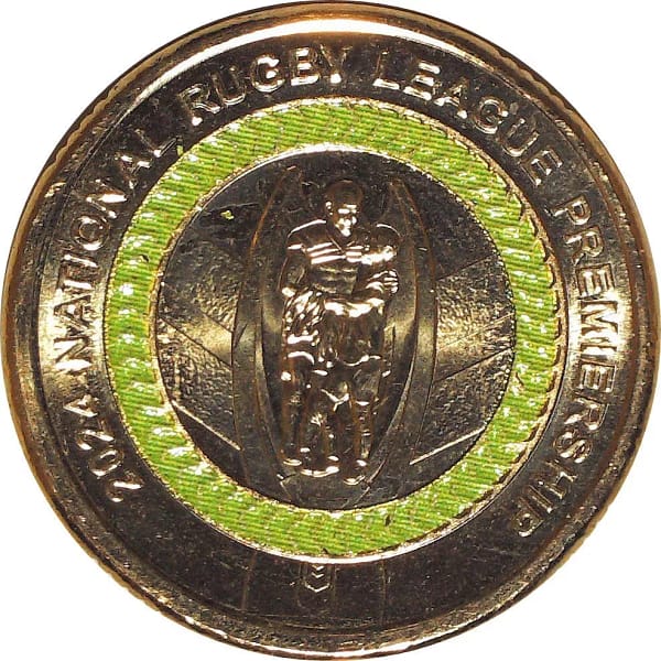2024 Australian $2 Coin - NRL Premiership