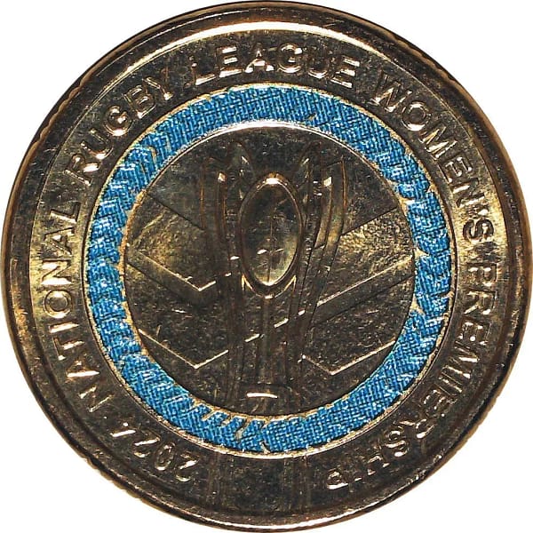 2024 Australian $2 Coin - NRL Woman's Premiership