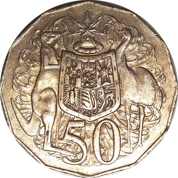 1976 Australian 50c Coin